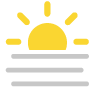 କୁହୁଡ଼ି ଦର୍ଶାଉଥିବା ଆଇକନ୍।