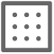 le bouton «&nbsp;Masquer la grille de points&nbsp;»