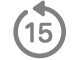 Le bouton «&nbsp;15 Seconds Rewind&nbsp;».