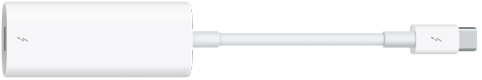 Thunderbolt&nbsp;3 (USB-C) to Thunderbolt&nbsp;2 Adapter.