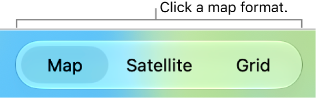 Map, Satellite and Grid buttons.
