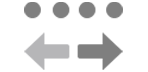 The iPhone Handoff status icon (four dots above arrows).