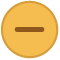 nút thu nhỏ màu vàng