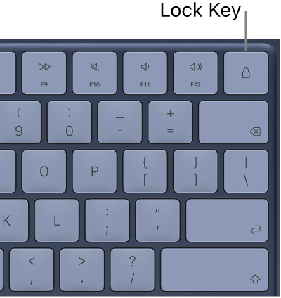 Lock Key datora MacBook Neo klaviatūrā.