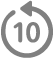 le bouton Reculer de dix secondes
