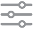 le bouton Réglages
