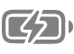 şarj olan pil simgesi