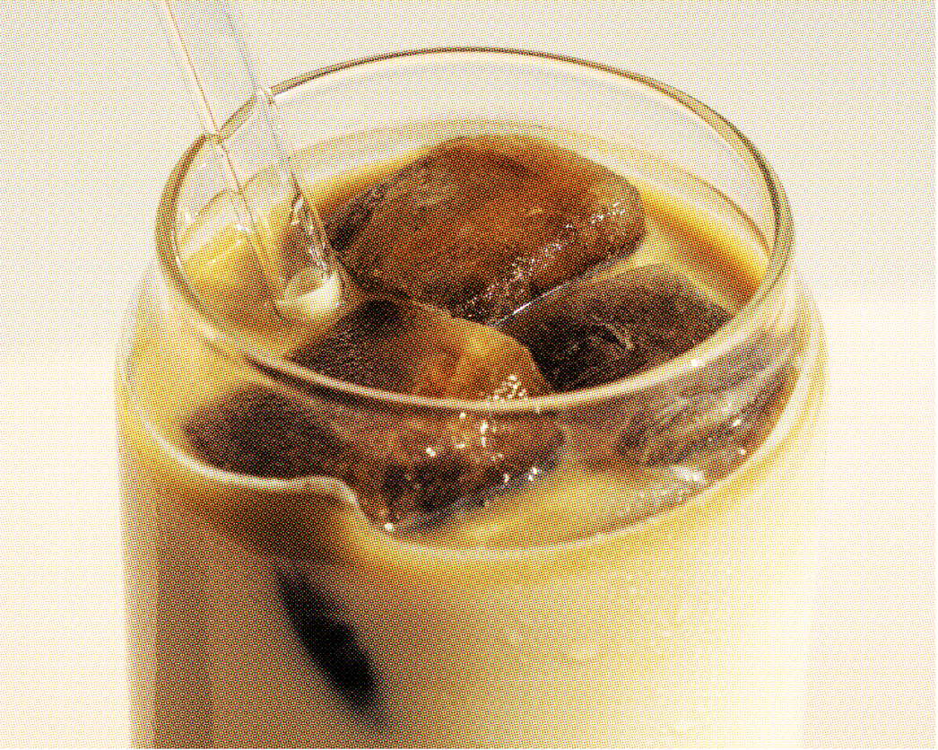 An image with the CMYK halftone effect applied.