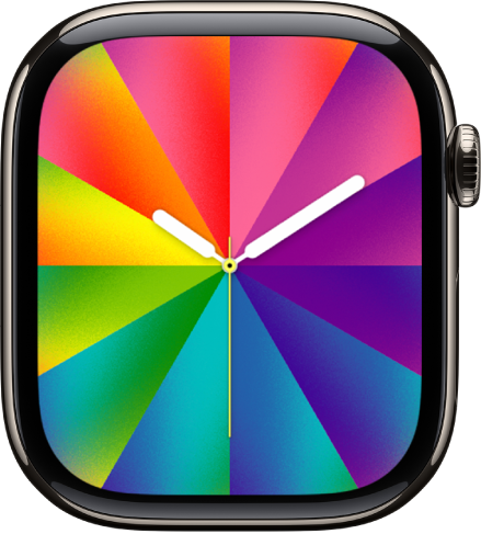 The Pride Luminance watch face.
