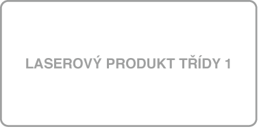 Štítek Laserový produkt třídy 1