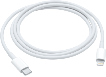 כבל USB-C ל‑Lightning.