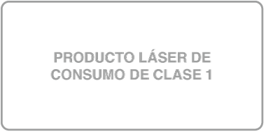 Etiqueta de producto láser de Clase&nbsp;1.