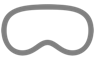 the Apple Vision Pro button
