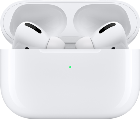 AirPods&nbsp;Pro&nbsp;1 in de oplaadcase.