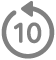 le bouton Reculer de 10&nbsp;secondes