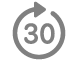 Le bouton «&nbsp;Avance rapide de 30&nbsp;secondes&nbsp;».