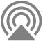 the AirPlay audio button
