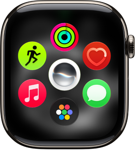 The dynamic app grid shows the apps you use most.