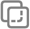 le bouton Moins d’opacité